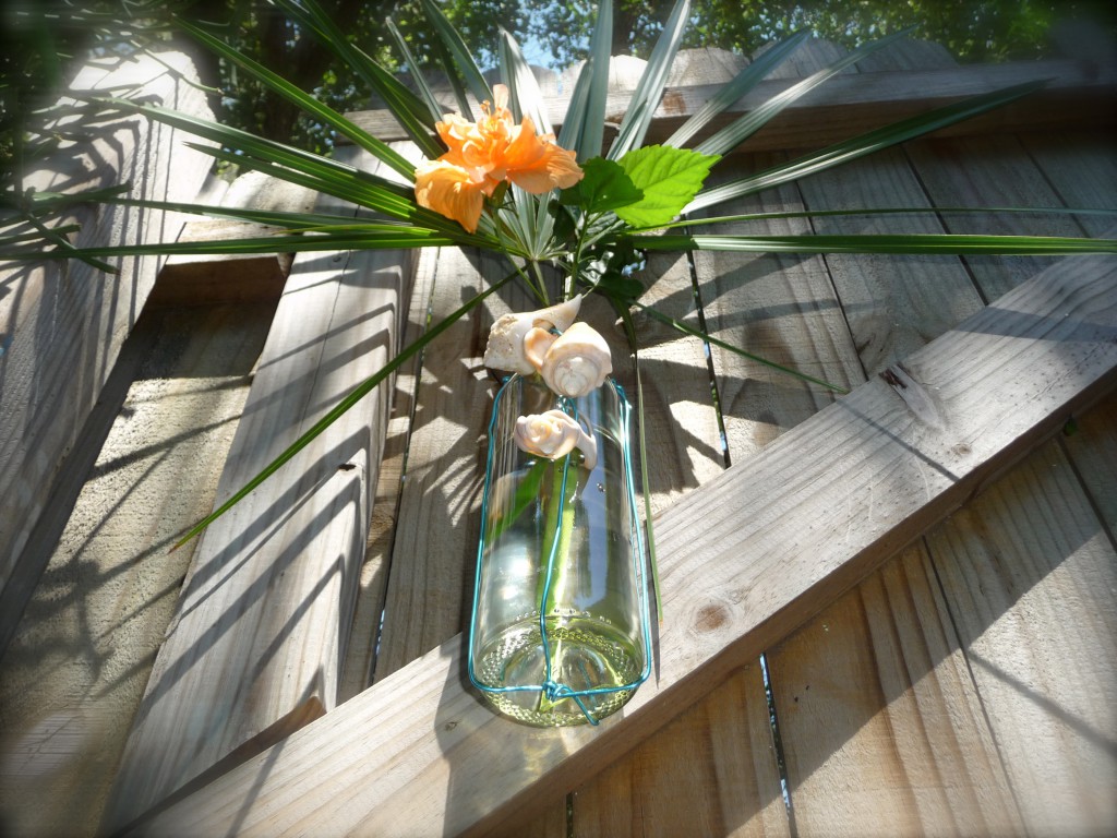 Vases from Wine Bottles